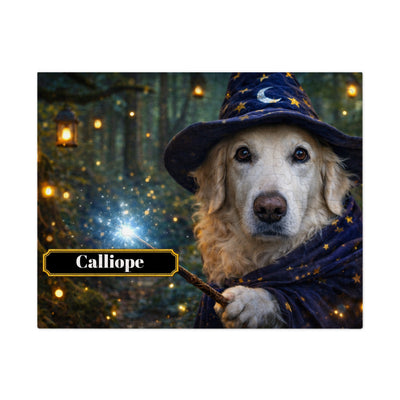 Magic Dog Portrait Jigsaw Puzzle with Tin (10