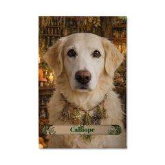 Herb Apothecary Dog - Canvas