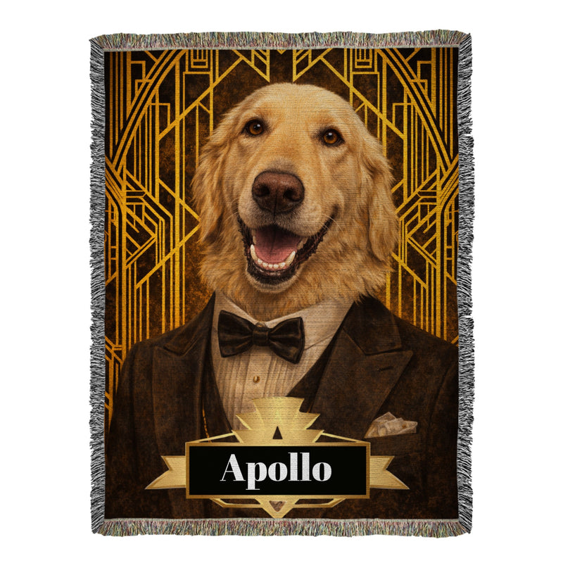 The Great Dogsby Gentledogs- Heirloom Woven Blanket (60