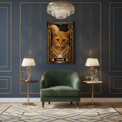 The Great Catsby Lady Canvas Portrait