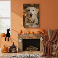Herb Apothecary Dog - Canvas