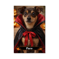 Cutie Vampire Dog - Canvas