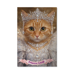 Princess Cat Gallery Canvas Portrait