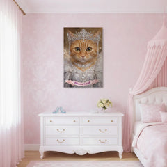 Princess Cat Gallery Canvas Portrait