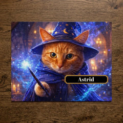 Magic Cat Jigsaw Puzzle with Tin (10"x8")