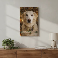 Herb Apothecary Dog - Canvas