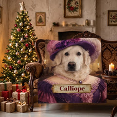 Fancy Lady Dog Arctic Fleece Blanket