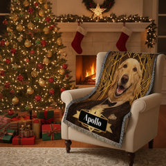 The Great Dogsby Gentledogs- Heirloom Woven Blanket (60" x 80")